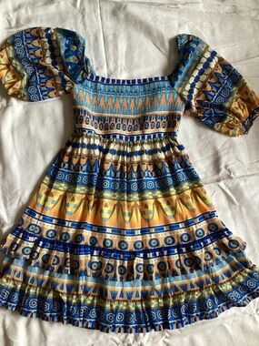 Flying Tomato NWT Southwest Aztec Print Boho Mini Dress
